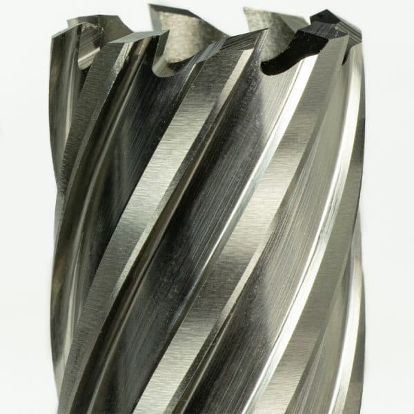 Annular cutter, HSS, D 1", DoC 2", Weldon. - AAA Industrial Supply