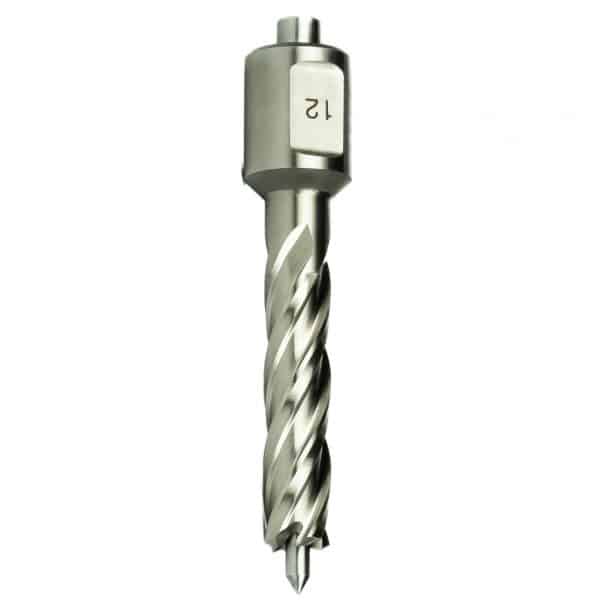 Annular cutter, HSS, D 2 1/4", DoC 2", Weldon. - AAA Industrial Supply