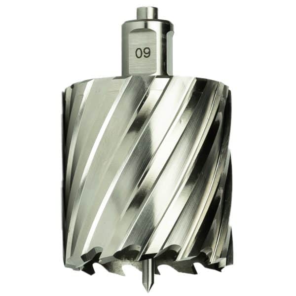 Annular cutter, HSS, D 5/8", DoC 2", Weldon. - AAA Industrial Supply