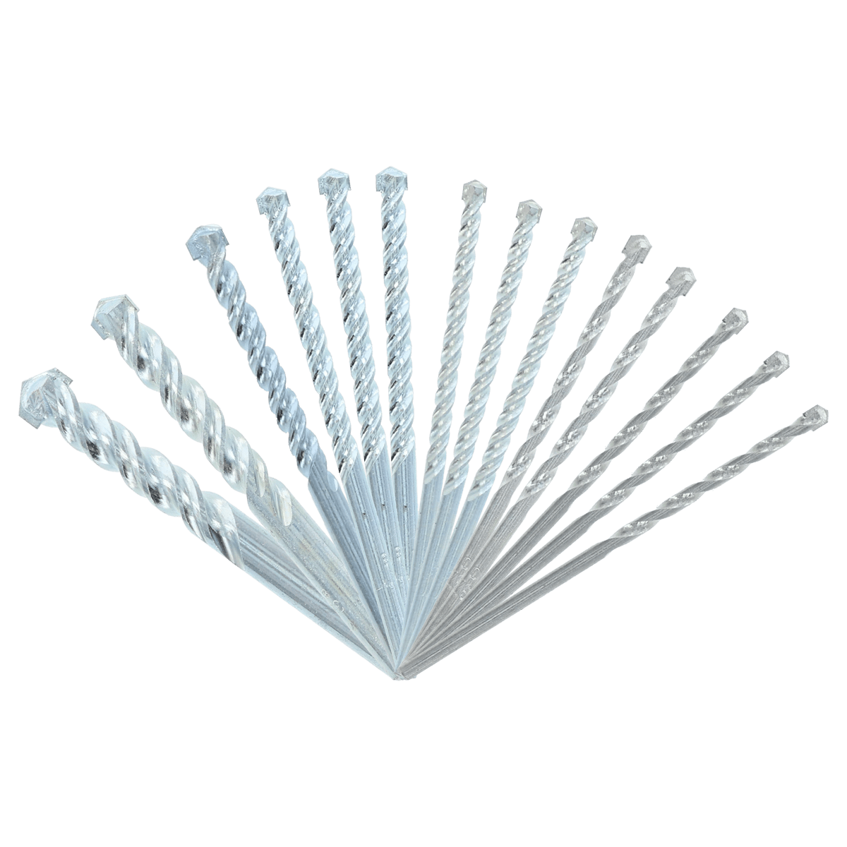 AvantiPRO Carbide Tipped Masonry Drill Bit Set (14 - pieces) - AAA Industrial Supply