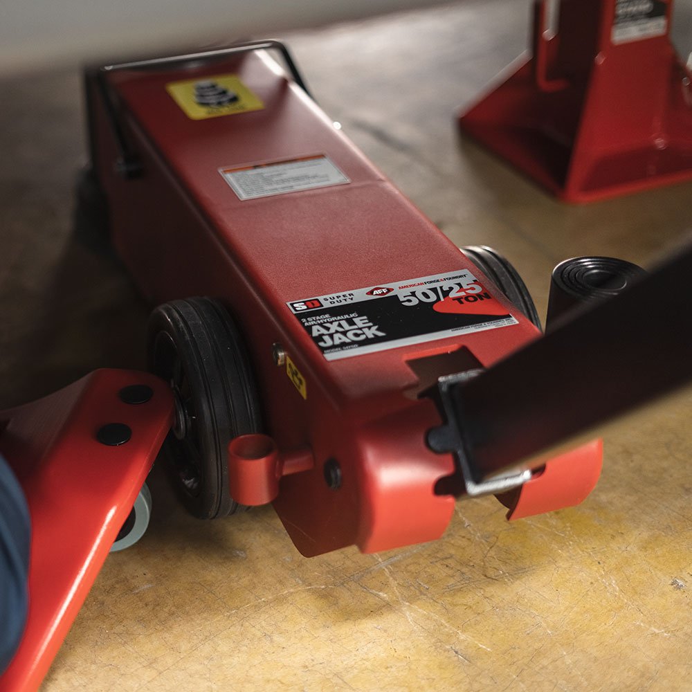 Axle Jack - 2 Stage - 50/25 Ton - AAA Industrial Supply