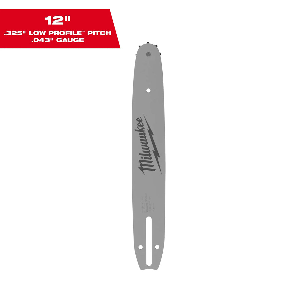 12" .325" LOW PROFILE™ Pitch, .043" Gauge Guide Bar