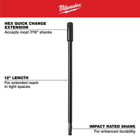 Bit Extension 12" - AAA Industrial Supply