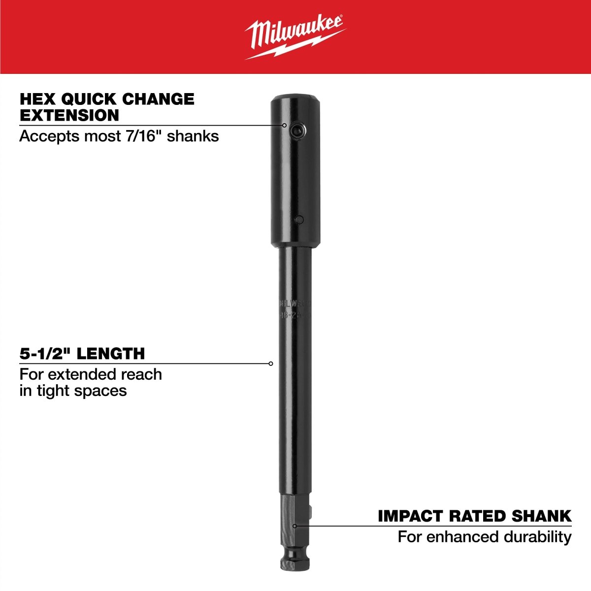 Bit Extension 5 - 1/2" - AAA Industrial Supply