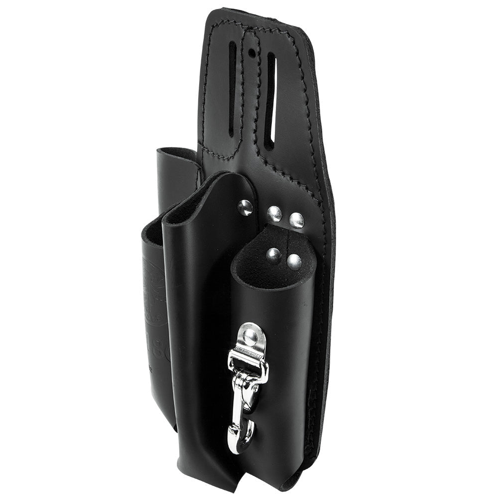 Black Leather Tool Pouch for Belts - AAA Industrial Supply