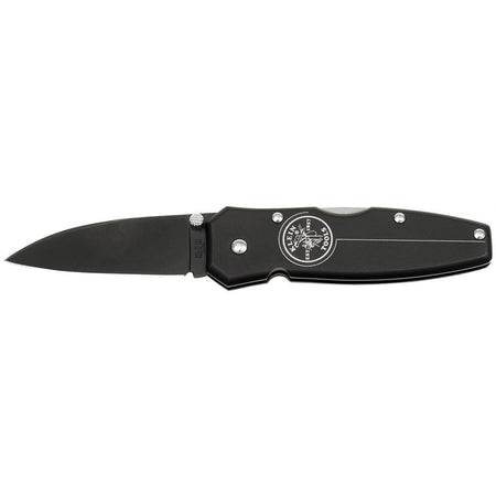 Black Lightweight Lockback Knife 2 - 1/4 - Inch Drop Point Blade - AAA Industrial Supply
