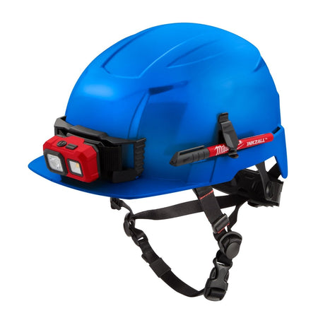 BOLT™ Blue Front Brim Safety Helmet (USA) - Type 2, Class E - AAA Industrial Supply