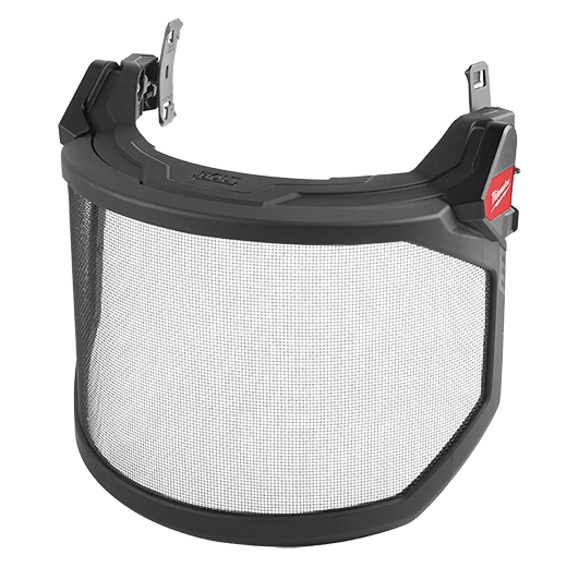 BOLT™ Full Face Shield - Metal Mesh (Compatible with Milwaukee® Safety Helmets & Hard Hats) - AAA Industrial Supply