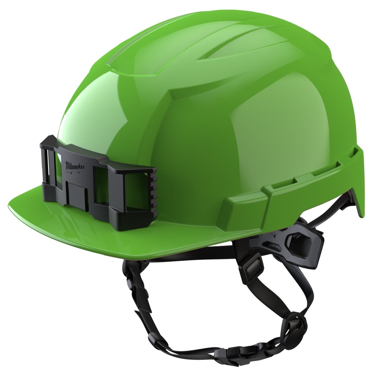 BOLT™ Green Front Brim Safety Helmet (USA) - Type 2, Class E - AAA Industrial Supply
