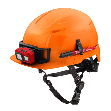 BOLT™ Orange Front Brim Safety Helmet (USA) - Type 2, Class E - AAA Industrial Supply