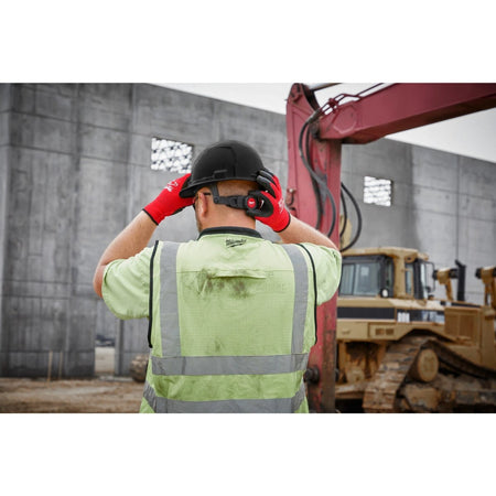 BOLT™ White Front Brim Vented Hard Hat w/6pt Ratcheting Suspension (USA) - Type 1, Class C - AAA Industrial Supply