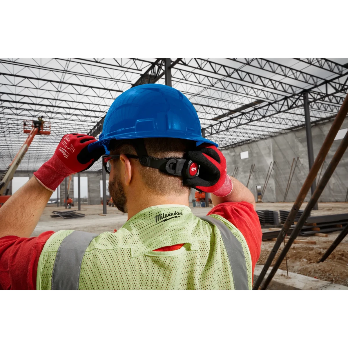 BOLT™ White Full Brim Hard Hat w/6pt Ratcheting Suspension (USA) - Type 1, Class E - AAA Industrial Supply