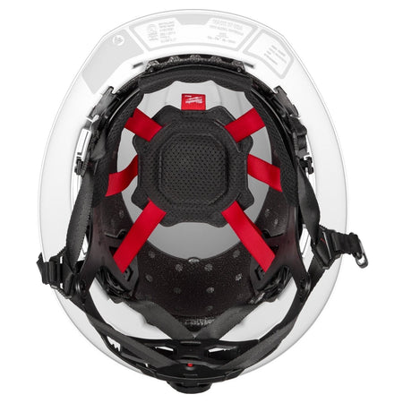 BOLT™ White Full Brim Vented Safety Helmet – Type 2, Class C - AAA Industrial Supply