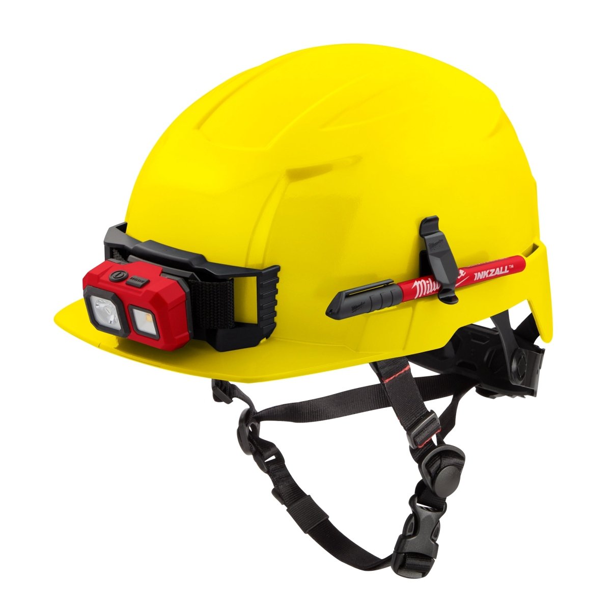BOLT™ Yellow Front Brim Safety Helmet (USA) - Type 2, Class E - AAA Industrial Supply