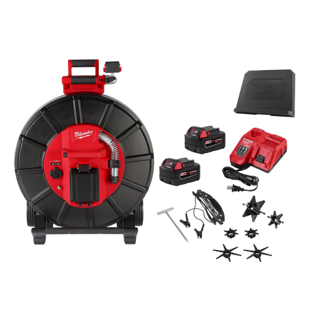Milwaukee M18™ 325’ Stiff Modular Pipeline Inspection System