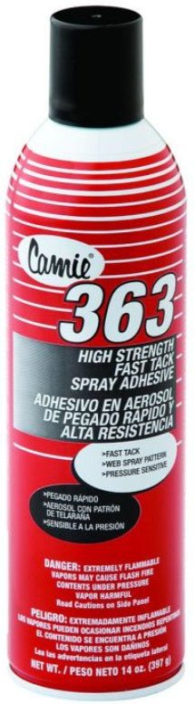 Camie 363 High Strength Fast Tack Spray Adhesive - AAA Industrial Supply