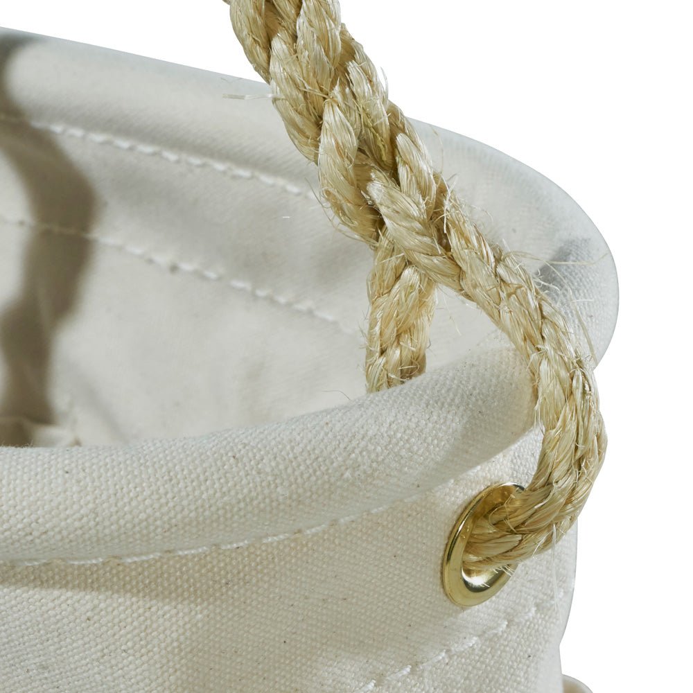 Canvas Bucket, 41 - Pocket Oval Bucket with Swivel Snap - AAA Industrial Supply