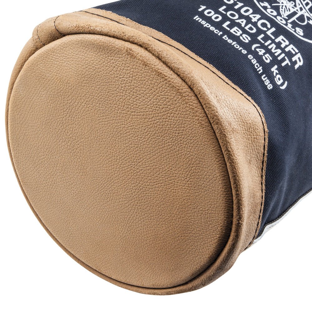 Canvas Bucket, Flame - Resistant, Top Closing, 12 - Inch - AAA Industrial Supply