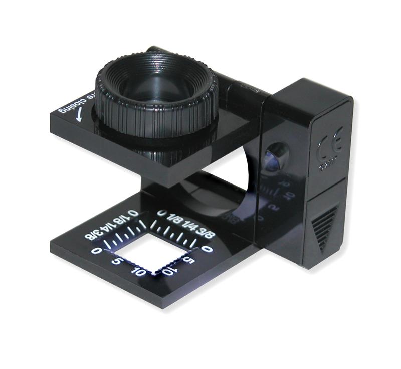 Carson LT - 10 LinenTest Magnifier Lighted 11.5X - AAA Industrial Supply