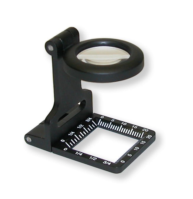 Carson LT - 60 LinenTest Magnifier Metal 6.5X - AAA Industrial Supply