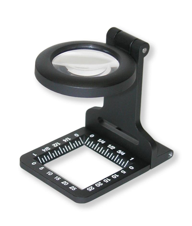 Carson LT - 80 LinenTest Magnifier Metal 5X - AAA Industrial Supply
