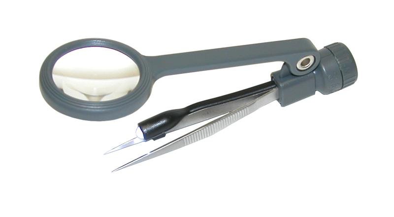 Carson MG - 88 MagniGrip Magnifier Lighted 4.5X - AAA Industrial Supply