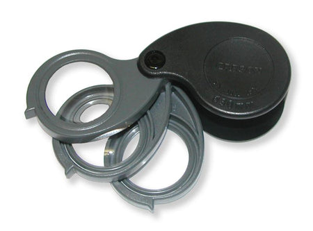 Carson TV - 15 TriView Folding Magnifier 5x - 15x - AAA Industrial Supply