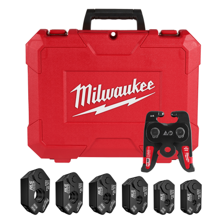 Milwaukee 1/4" - 7/8" RLS® Pivoting Press Ring Kit for M18™ FORCE LOGIC™ Press Tool