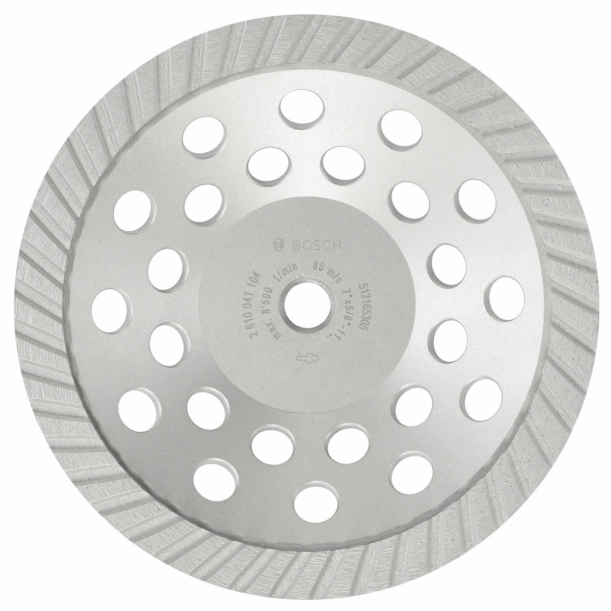 Bosch 7 In. Turbo Diamond Cup Wheel