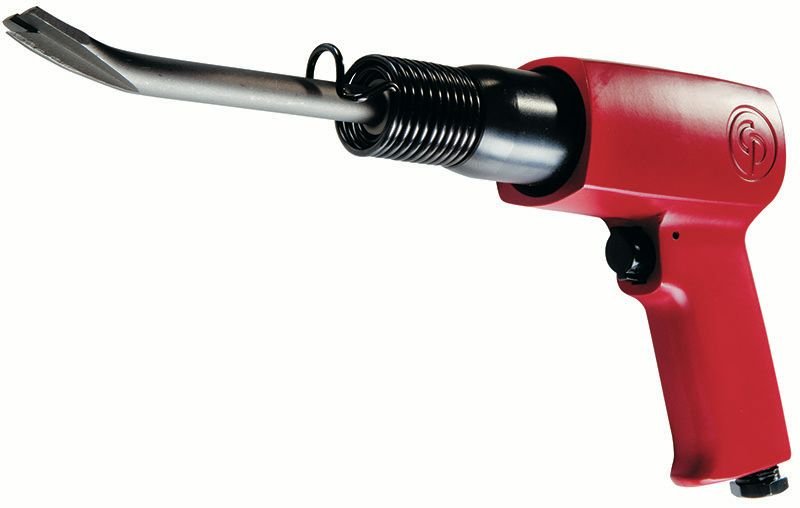 Chicago Pneumatic CP7111 - Air Hammer,0.401 Inch (10.2 mm), Round Shank, Stroke 2.64 in / 67 mm, Bore Diameter 0.75 in / 19 mm, 3000 Blow Per Minute, Welding Equipment Tool, Construction - AAA Industrial Supply
