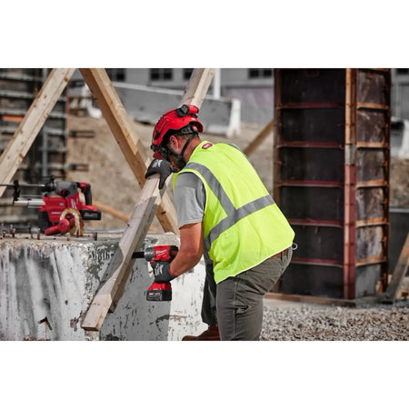 Class 2 High Visibility Yellow Mesh One Pocket Safety Vest - 4X/5X - AAA Industrial Supply