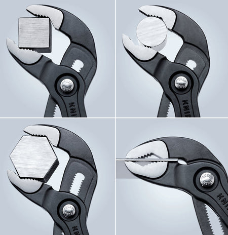 Cobra® Water Pump Pliers, 7.25", Non - Slip Plastic - AAA Industrial Supply