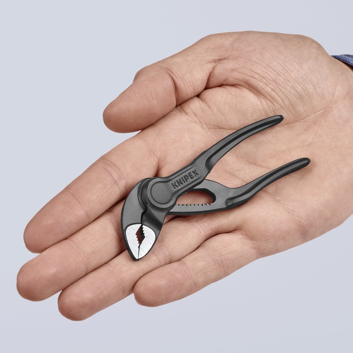 Cobra® XS Water Pump Pliers, 4", Bare Handles, Embossed - AAA Industrial Supply