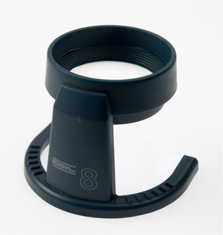 Coil 4208 Fixed Stand Magnifier with Bi - Aspheric 8X Magnification Lens - AAA Industrial Supply