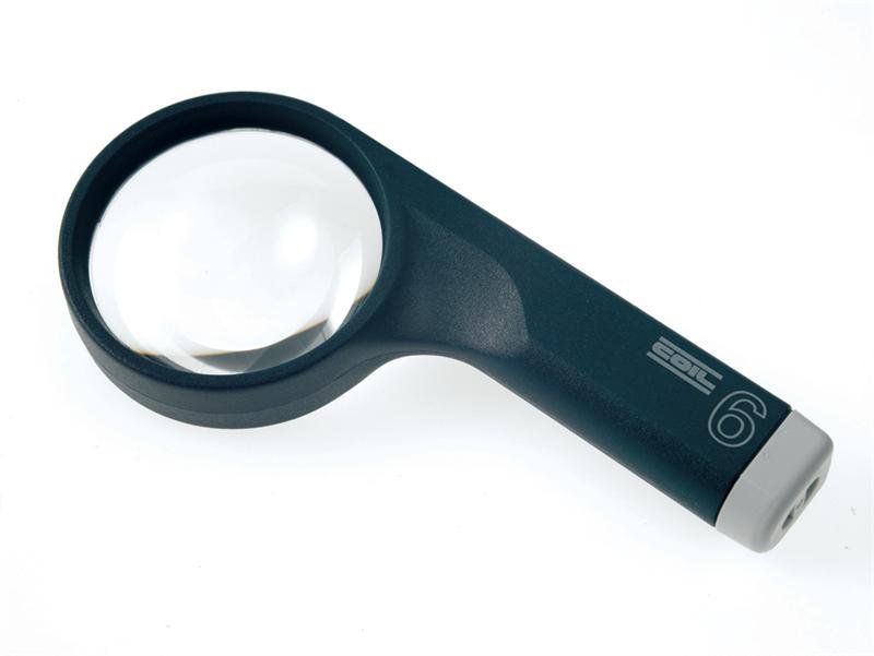 Coil 5206 Hand Magnifier with Bi - Aspheric 6X Magnification - AAA Industrial Supply