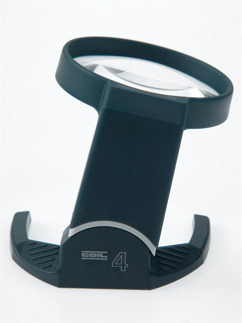 Coil 5214 Tilt Stand Magnifier with Bi - Aspheric 4X Magnification Lens - AAA Industrial Supply