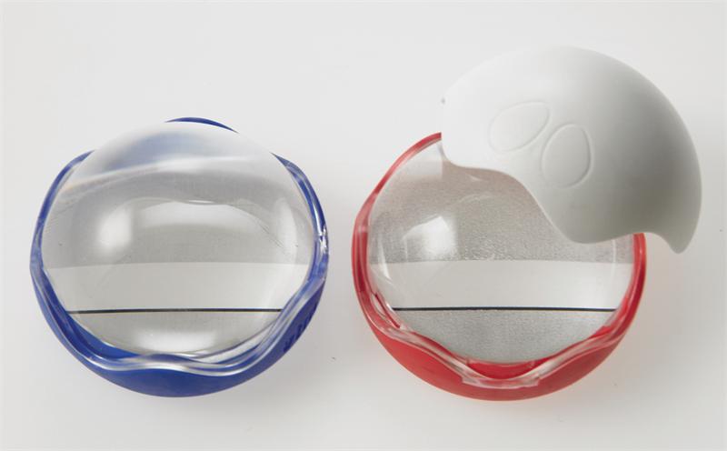 Coil 5850/12 Visual Tracking Magnifiers (VTMs) Magnification 1.7X/18.9D with Spherical Lens RED - AAA Industrial Supply