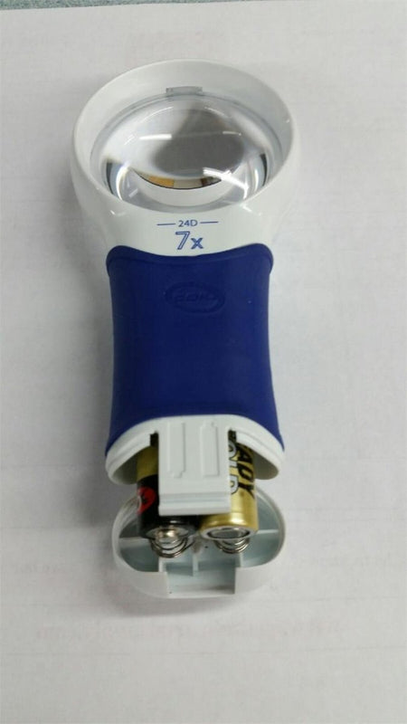 Coil 8277 ATmax LED Illuminated Hand Magnifier, 7.0X/24.0D, Aspheric Lens - AAA Industrial Supply