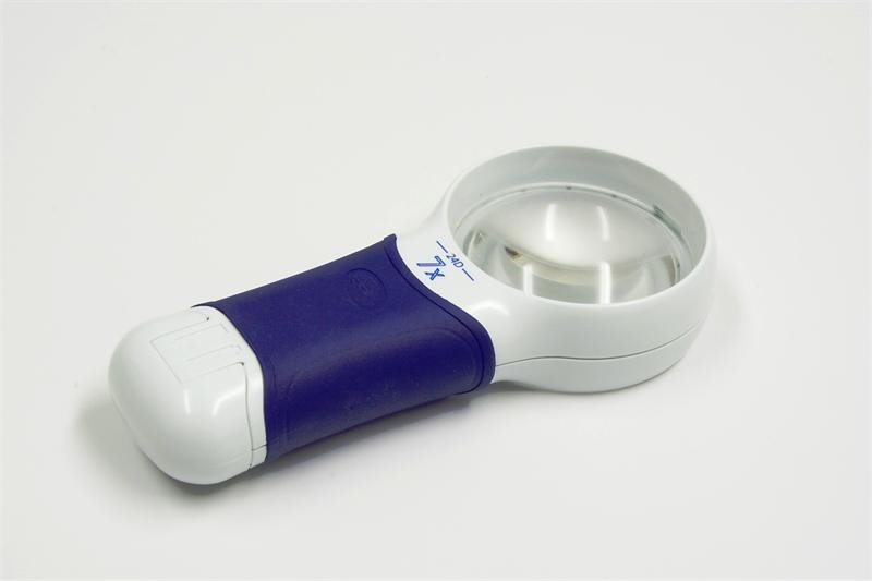 Coil 8277 ATmax LED Illuminated Hand Magnifier, 7.0X/24.0D, Aspheric Lens - AAA Industrial Supply