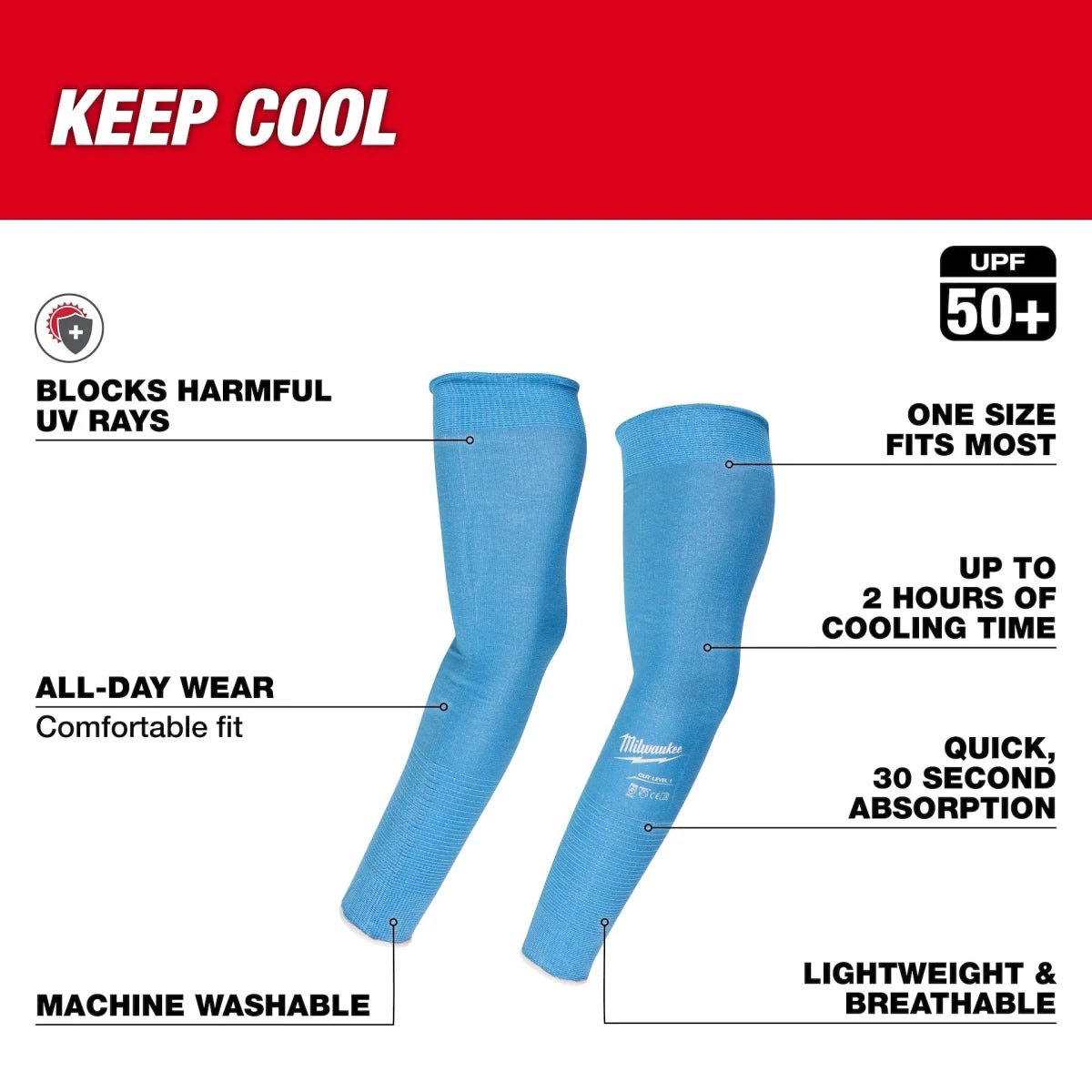 Cooling Cut Level 1 Protective Sleeves - 16" - AAA Industrial Supply