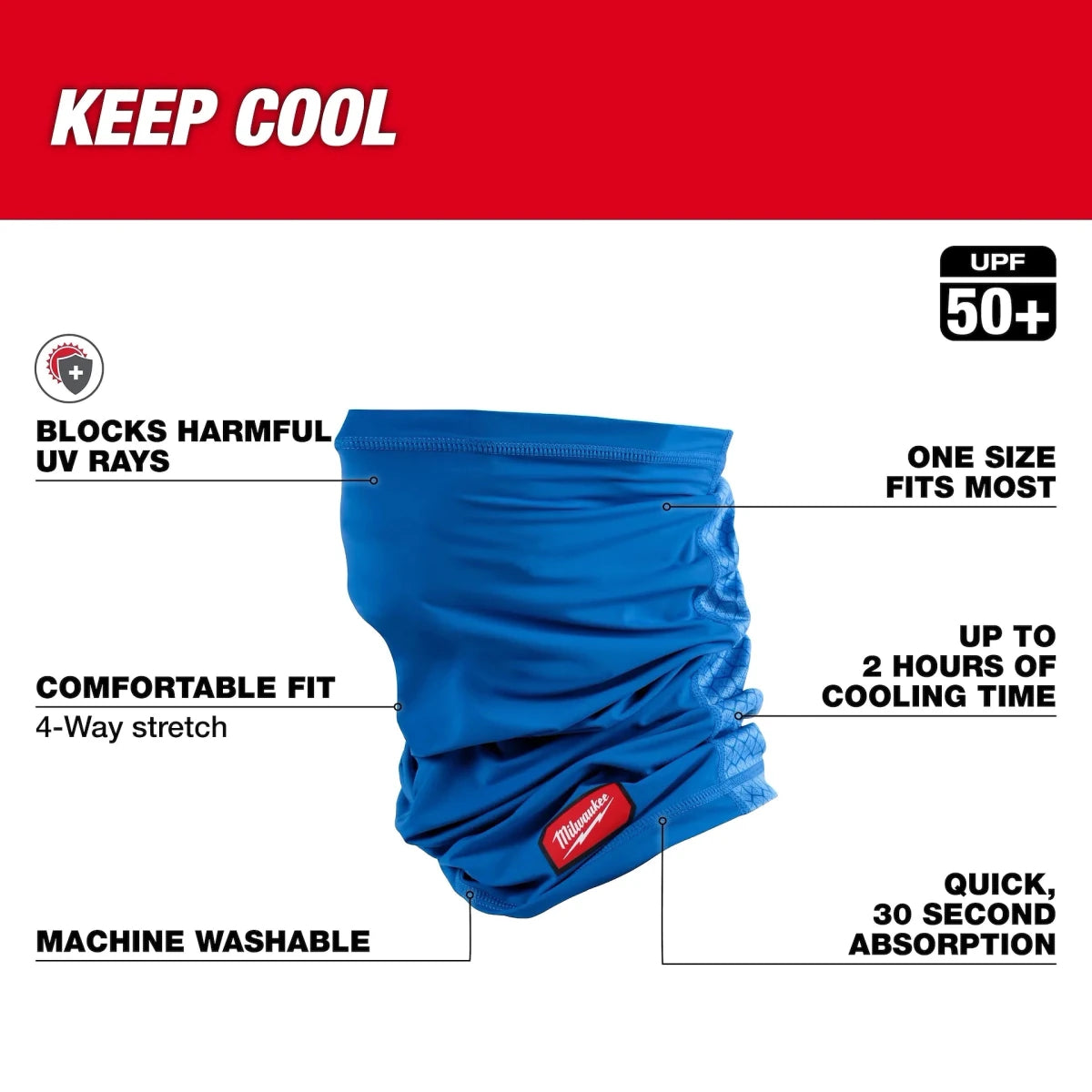 Cooling Neck Gaiter - AAA Industrial Supply