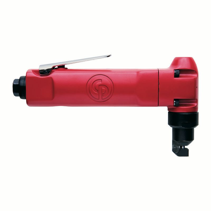 Chicago Pneumatic CP835 - Air Nibbler Cutting Tool, 0.42 HP / 310 W, 2750 Stroke Per Minute, Rugged Head with 0.177 Inch Diameter Punch, Cut Steel & Sheet Metal up to 0.06 Inch (16 Gauge), Automotive