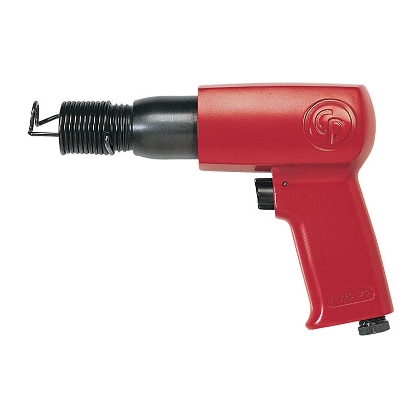 Chicago Pneumatic CP7111 - Air Hammer,0.401 Inch (10.2 mm), Round Shank, Stroke 2.64 in / 67 mm, Bore Diameter 0.75 in / 19 mm, 3000 Blow Per Minute, Welding Equipment Tool, Construction