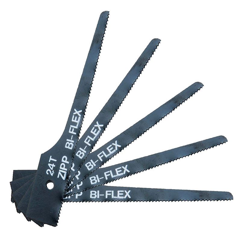 Chicago Pneumatic CA146720-24 Tooth (24T) Reciprocating Saw Blades, 2-7/8 Inch (74 mm) Long - (5 Pack)