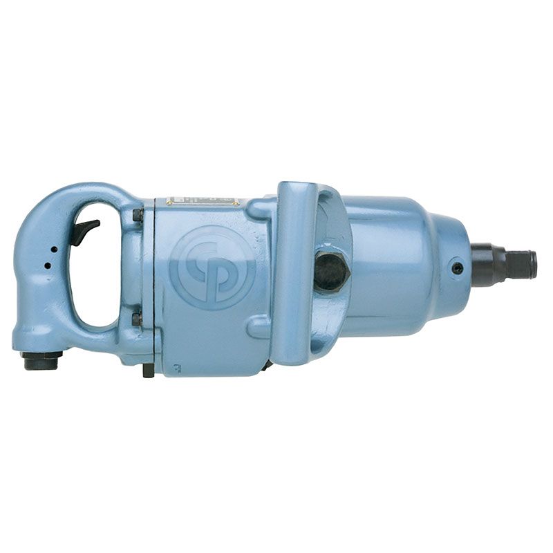 Chicago Pneumatic CP797-6 1-Inch Air Impact Wrench, 6-Inch Ext Anvil, D-Handle, Metal Housing, Max Torque 1400 ft.lbs, 4200 RPM