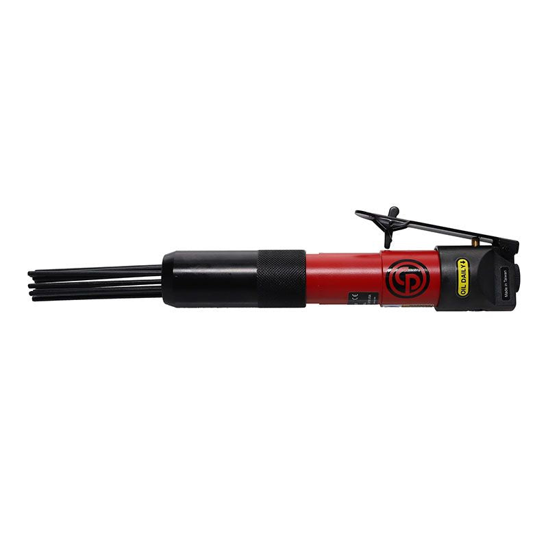 Chicago Pneumatic CP7115 Compact Air Powered Needle Scaler, 12 x 1/8", 4,000 BPM