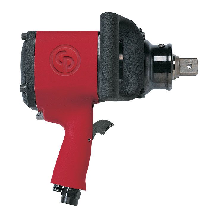 Chicago Pneumatic CP796 Super Duty Air Impact Wrench with Adjustable Side Handle, 1-Inch Drive, 900 BPM