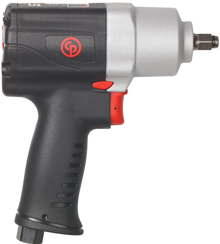 Chicago Pneumatic CP7729 Air Impact Wrench (3/8 Inch), Air Impact Gun Industrial Repair & Assembly Tool, Pistol Handle, Twin Hammer, Max Torque Output 415 ft. lbf/563 Nm, 9400 RPM