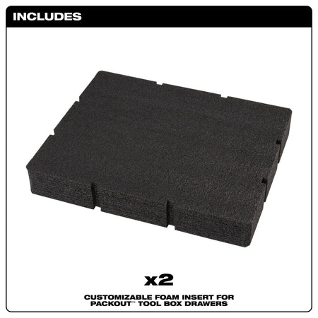 Customizable Foam Insert for PACKOUT™ Drawer Tool Boxes - AAA Industrial Supply