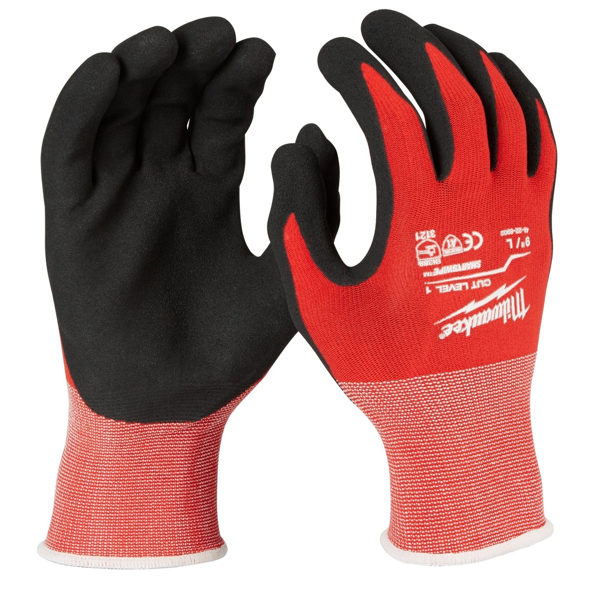 Cut Level 1 Nitrile Dipped Gloves - L - AAA Industrial Supply